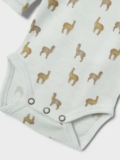 Online Noel Nor Uld Langærmet Body - Gray Dawn Uldbodyer