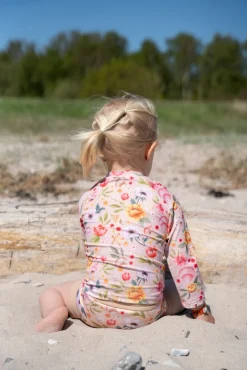 Sale Nor - UV-bluse LS - LYSERØD Badeshorts & Bluser