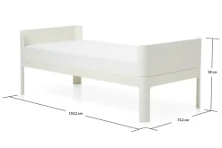 New Nova juniorseng, creme Børn Juniorsenge