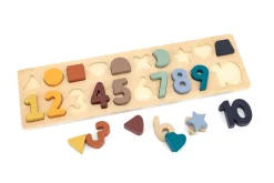 New Nummer og form puslespil Puslespil