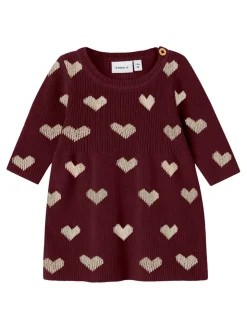 Hot Oana Kjole - Burgundy Kjoler