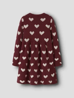 Outlet Oana Kjole - Burgundy Kjoler