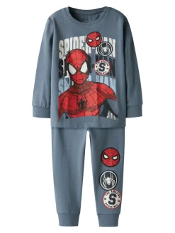 Hot Octi Spiderman Nattøj Sæt - Flint Stone Licens|Nattøj & Natkjoler