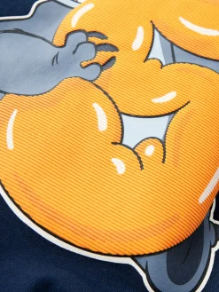 Online Olly Stitch Trøje - Navy Blazer Licens|Cardigans, Veste & Trøjer