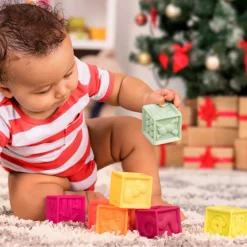 Sale One Two - Bløde Klodser, Mint Stabelklodser