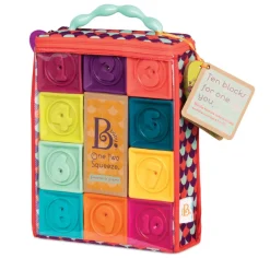 Sale One Two - Bløde Klodser, Mint Stabelklodser