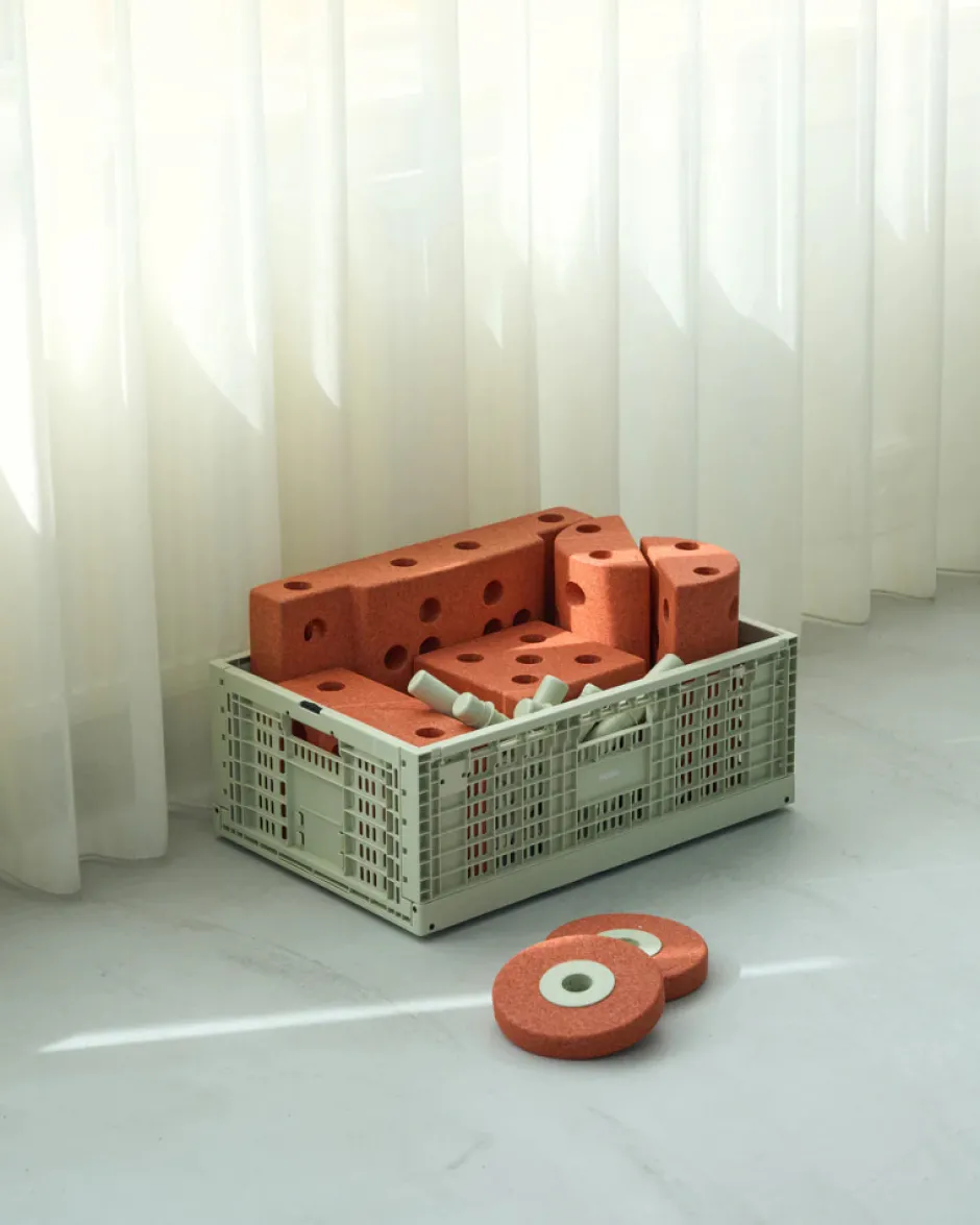 Best Opbevaringskasse - Dusty Green Tumlemøbler