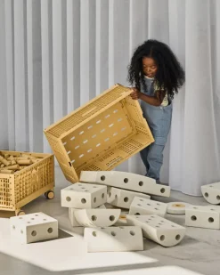 Opbevaringskasse - Honey Yellow Tumlemøbler