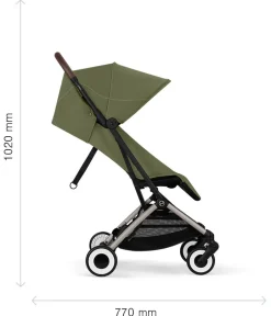 Best Orfeo - Moss Green Rejseklapvogne