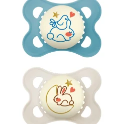 Best Original Night 0-6m Silicone Blue Sutter