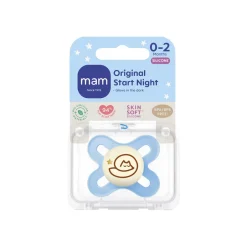 New Original Start Night Silk 0-2m 1pk Blue Sutter