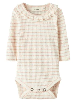 New Osophia Langærmet Body - Cameo Rose Bodystocking Langærmet