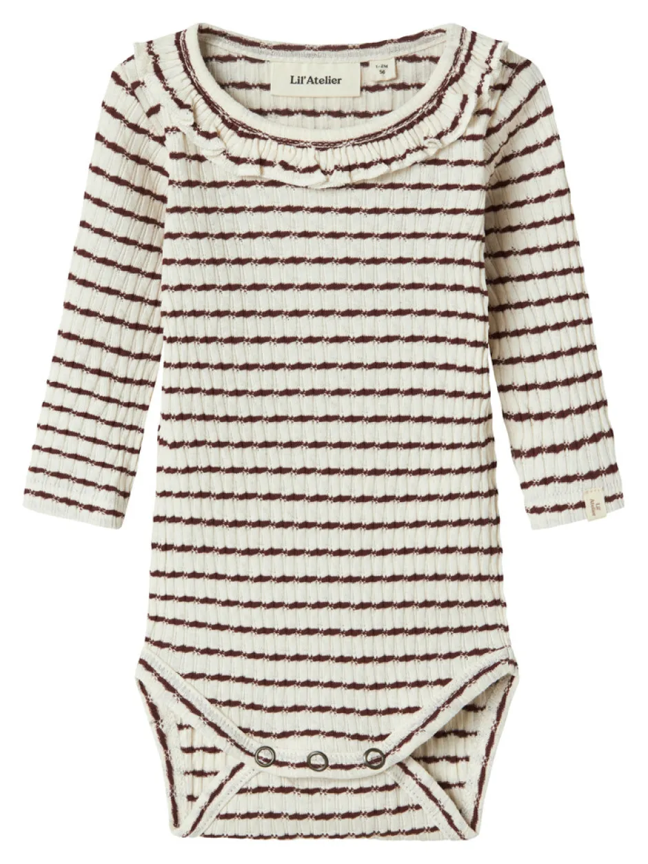 Online Osophia Langærmet Body - Hot Chocolate Bodystocking Langærmet
