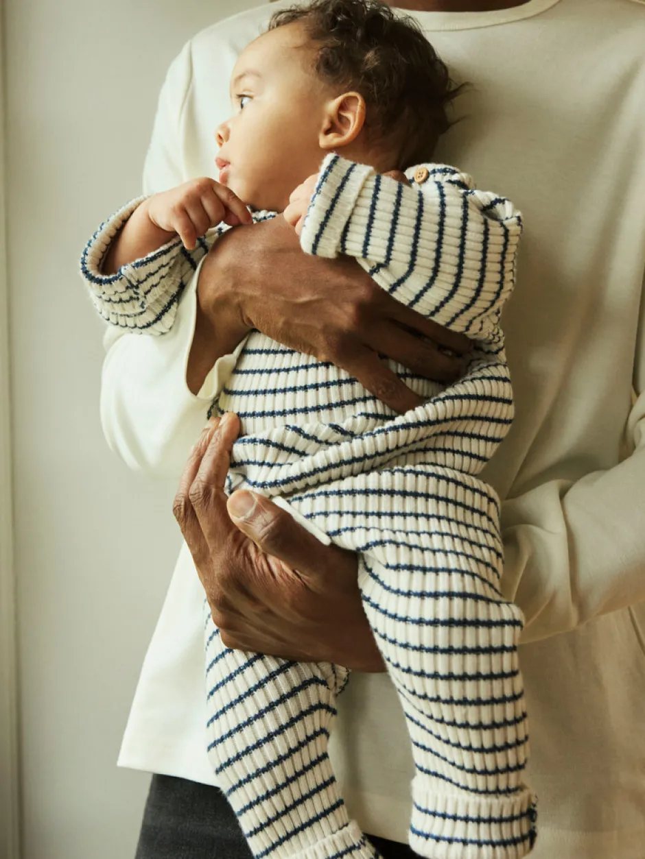 Ostripe Striktrøje - Insignia Blue Cardigans, Veste & Trøjer