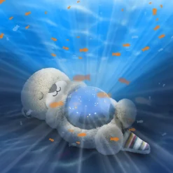 Sale Otto the otter - ocean projector Børn White Noise Og Højtalere|Lamper