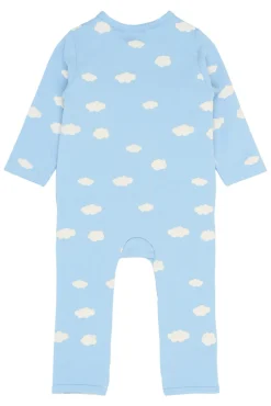 Outlet Paco Wrap heldragt - POWDERBLUE Heldragter U. Fod