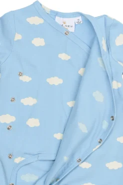 Outlet Paco Wrap heldragt - POWDERBLUE Heldragter U. Fod