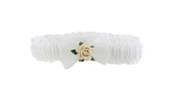 Pandebånd - Hvid Festtøj & Tilbehør|Dåbskjoler, Sæt & Tilbehør