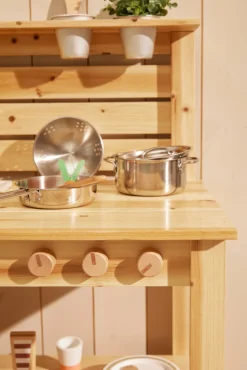 Hot Pandesæt i rustfrit metal Køkkenleg