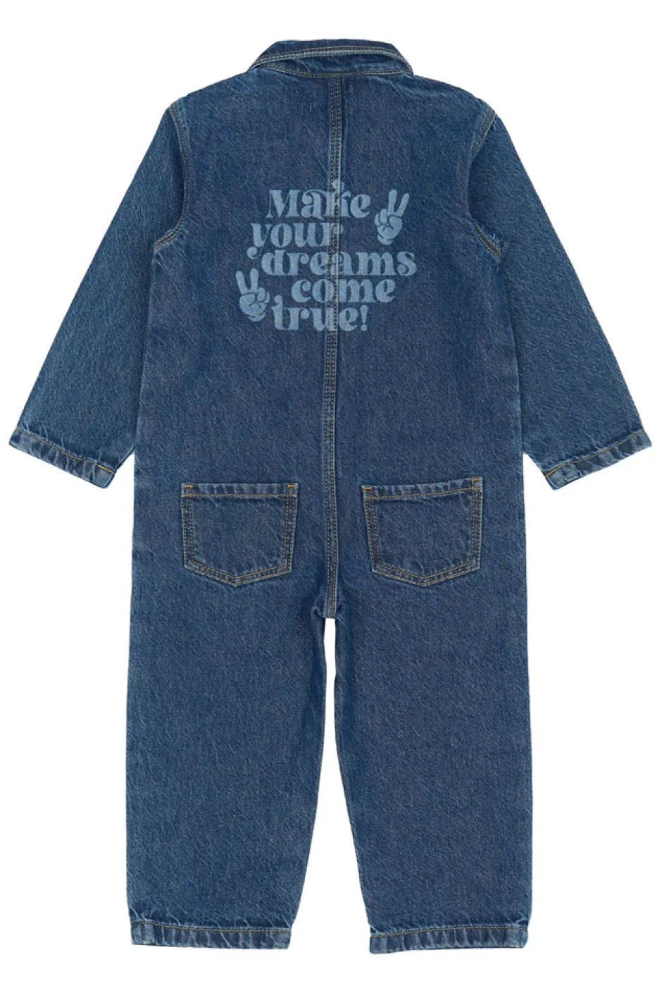 Hot Parker Denim Buksedragt - BLUE DENIM Smækbukser & Buksedragter