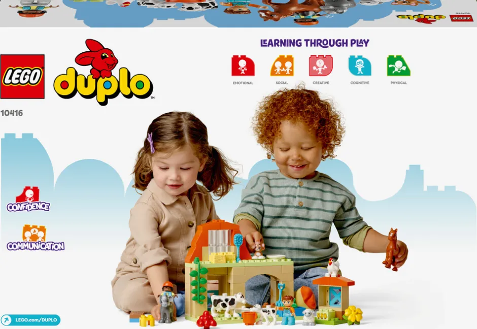 Clearance Pasning af bondegårdens dyr 10416 DUPLO® Lego
