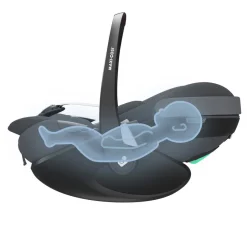 Discount Pebble 360 Pro2 - Twillic Graphite Autostole Uden Baser|Autostole 40-87 Cm (0-15 Mdr.)