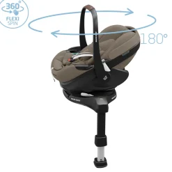 Online Pebble 360 Pro2 - Twillic Truffle Autostole Uden Baser|Autostole 40-87 Cm (0-15 Mdr.)