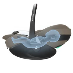 Online Pebble 360 Pro2 - Twillic Truffle Autostole Uden Baser|Autostole 40-87 Cm (0-15 Mdr.)