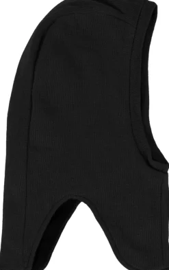 Clearance Pecan strikket Balaclava - Black Elefanthuer & Huer