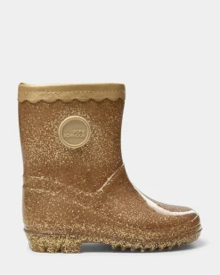 Online Perla Gummistøvler - Champagne Lange Gummistøvler