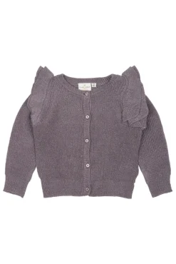 New Perle Strik Glitter Cardigan - GRAY RIDGE Cardigans, Veste & Trøjer
