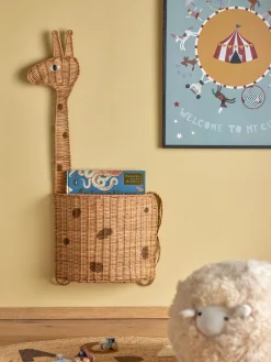Sale Philine Kurv til væg, Natur, Rattan Børn Kurve