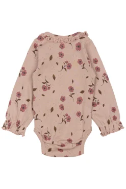 Best Picole Pointelle Body langærmet - Adobe rose Bodystocking Langærmet