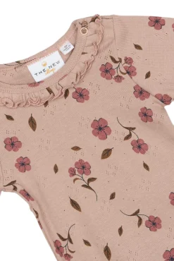 Best Picole Pointelle Body langærmet - Adobe rose Bodystocking Langærmet