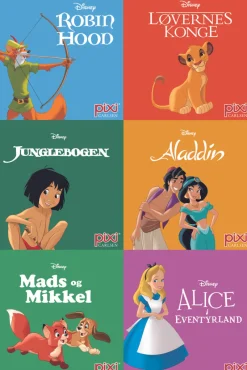 Discount Pixi serie 145: Disney klassikere 3 Børn Børnebøger