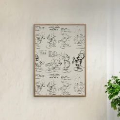 Best Plakat - Mickey Mouse 30x40 Børn Plakater