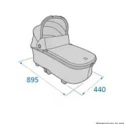 Best Plaza plus - essential black Kombivogne Med Ergonomiske Sæder