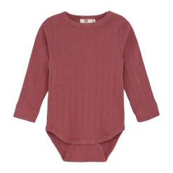 Hot Pointelle Body Langærmet - 4598 Bodystocking Langærmet