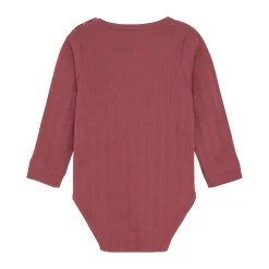 Hot Pointelle Body Langærmet - 4598 Bodystocking Langærmet