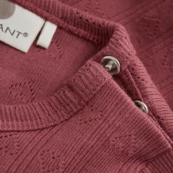 Hot Pointelle Body Langærmet - 4598 Bodystocking Langærmet