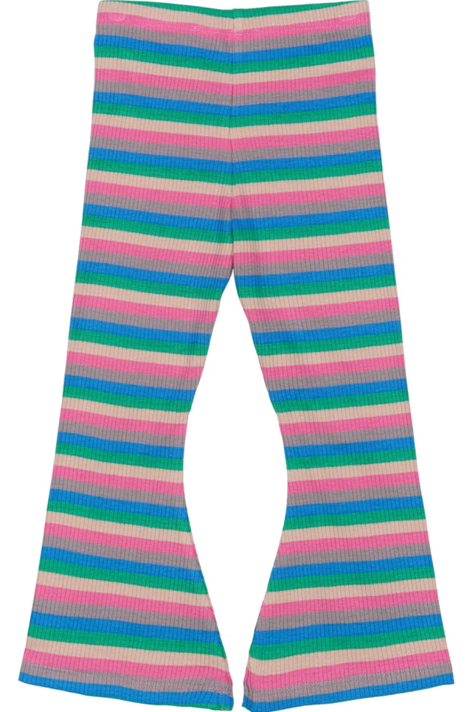 Hot Polly Flared Rib Bukser - MULTI Bukser