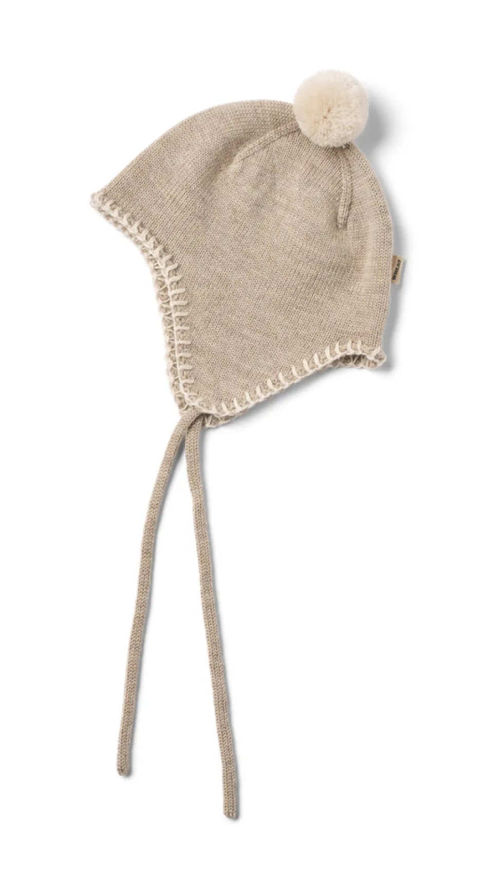 Discount Pomma Strikket Hue - Warm sand melange Elefanthuer & Huer