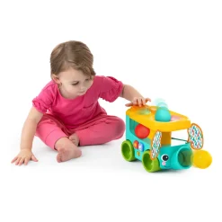 Sale Pop & Roll Safari Bus bold legetøj Aktivitetslegetøj