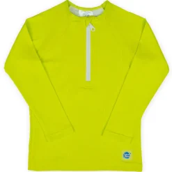 Outlet Premium Rash Badebluse - LIME Badeshorts & Bluser