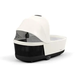 Priam Duovogn - off white/chrome brown Kombivogne Med Flade Sæder