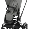 Sale Priam klapvogn - mirage grey/chrome black Klapvogne Med Flade Sæder