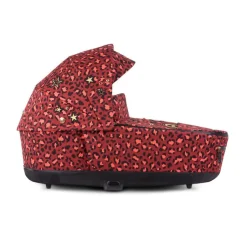 New PRIAM Lux Barnevognskasse - Rockstar Rosenrot Red Liggedele Til Kombivogne