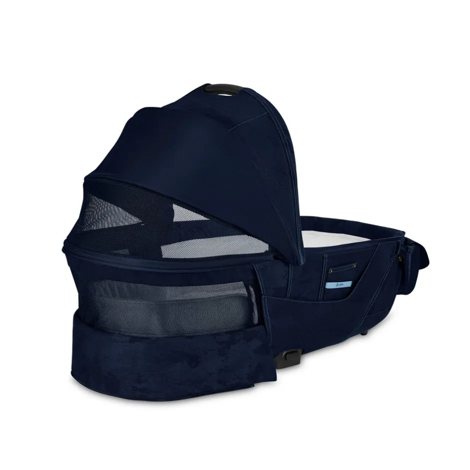 Hot PRIAM Lux liggedel- Rebellious Luxury Denim Blue Liggedele Til Kombivogne