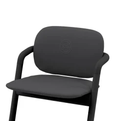 Clearance Pude til Lemo højstol - stunning black Børn Tilbehør Til Højstole
