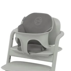 Outlet Pude til Lemo højstol - suede grey Børn Tilbehør Til Højstole